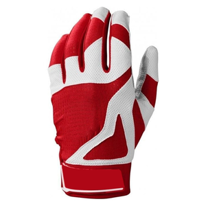 Guantes de Bateo de Béisbol Personalizados al por Mayor, Cómodos, de Tela Profesional, de Cuero, con Cierre de Velcro Ambidiestro, Duraderos - Product Image 2