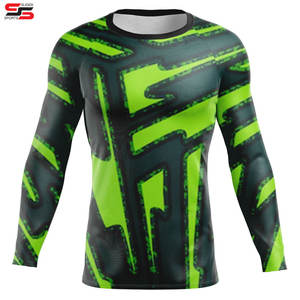Bras imprimé Sublimation Kids Rash Guard Bjj Rash Guard Meilleure vente chaude Kids Rash Guard - Product Image 6