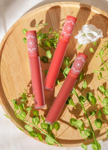 Coréen Noir Rouge Marque Crème Matt Rouge 3 CM16 Joyau De PuMPkin-Fleur De Luxe Lipgloss - Product Image 2