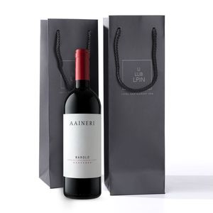 Boîtes à vin en papier kraft de luxe directes de l'usine sac à vin en carton d'expédition de luxe avec logo personnalisé pour l'emballage de cosmétiques - Product Image 6