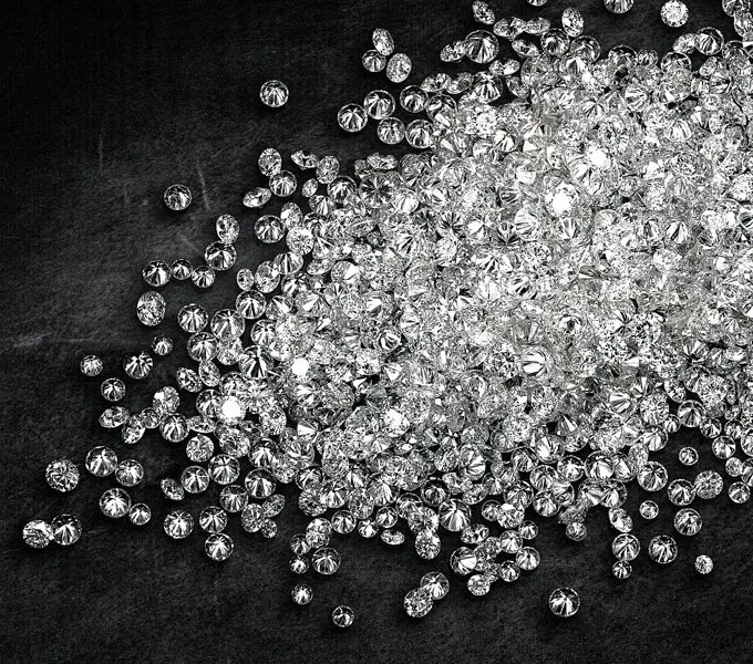 Berlian longgar banyak dalam vvs si kejelasan dan d e f g h i j k l warna lab berlian tumbuh kualitas nyata