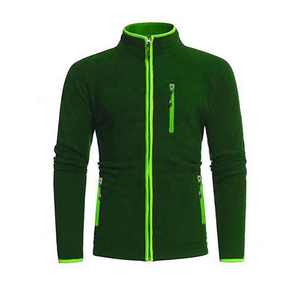 <b>Custom</b> Men's Eco-Friendly Fleece Winter <b>Jacket</b> Waterproof Quilted Stand Collar Vintage Style Sports Design with Polyester - Product Image 1