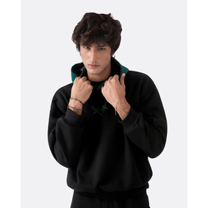 Sudadera con Capucha de Spandex para Hombre - Estampado Puff y Secado Rápido, Fabricante Mayorista - Product Image 1