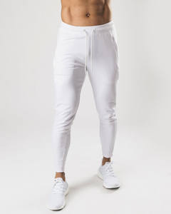 กางเกงวิ่งออกกำลังกายลำลองสำหรับผู้ชายผ้าฝ้ายน้ำหนักเบาย้อมธรรมดาสีพื้นระบายอากาศได้ดีสำหรับฤดูใบไม้ร่วงและ100% - Product Image 1