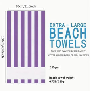 Serviette de plage et de piscine en coton léger de haute qualité, vente en gros de haute qualité, nouveau design personnalisé et très vendu - Product Image 5