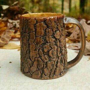 <b>HANDMADE</b> POPULAR ENSURING Wooden <b>Mug</b> Premium Quality Modern Design Perfect for Tea Coffee Wine and Beer From Falak - Product Image 3