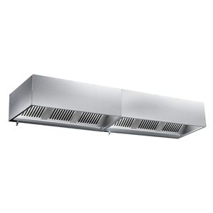 Hotte aspirante murale commerciale - 3200 mm - avec filtres à déflecteurs et éclairage - Product Image 2