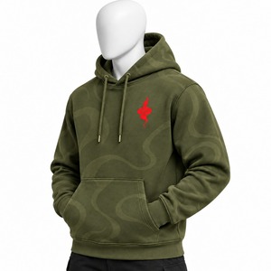 Sweat-shirt à capuche en molleton doux pour hommes, pull à capuche chaud et confortable à manches longues, haut décontracté pour hommes, entraînement sportif en plein air - Product Image 3