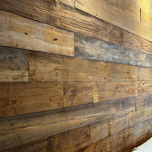 แผ่นผนังตกแต่งไม้รีไซเคิลหลากสีทรงเรขาคณิต 3 มิติ ดูดซับเสียง งานฝีมือทันสมัย สำหรับโรงแรมและห้องนั่งเล่น - Product Image 6