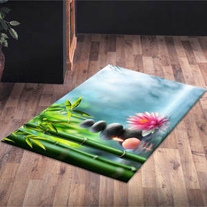 Tapis imprimé : design moderne pour l'entrée, le bureau et la décoration intérieure, tapis doux non tissé - Product Image 3