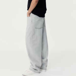 Pants Slim <b>Jeans</b> Denim Pant for Men High Street Wear Custom Color Cotton Material Man Clothing Summer Casual <b>Jeans</b> Pants 2025 - Product Image 2