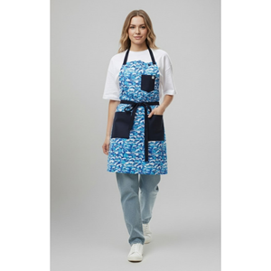 Delantal de Estilo Japonés para Café Negro - Product Image 3