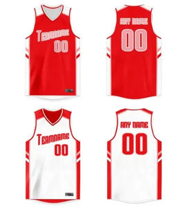 Camiseta de baloncesto de poliéster personalizada para hombre, ropa deportiva de ajuste Regular con costuras de alta calidad, logotipo personalizable, novedad - Product Image 5