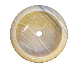 Évier en onyx rose clair, évier en marbre onyx, évier urbain - Product Image 6