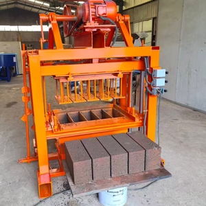 Mesin pembuat bata <span class=keywords><strong>QT4</strong></span>-40 diskon besar-besaran mesin pembuat blok beton berongga Manual - Product Image 1