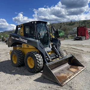 Venta caliente JohnN Deere 330G Minicargador Carga nominal de 4 toneladas con cargador frontal y retroexcavadora Características Bomba como componente central - Product Image 6