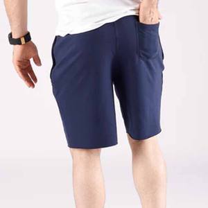 <b>Lightweight</b> breathable <b>men</b> <b>shorts</b> casual style elastic waistband cotton blend fabric comfortable fit perfect for summer outdoor - Product Image 3
