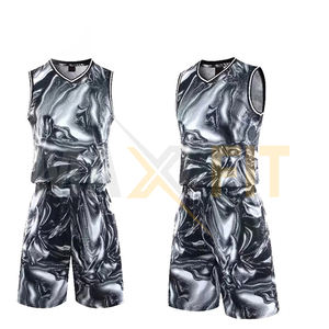 Camiseta de baloncesto con impresión por sublimación personalizada ODM y OEM MAXFIT ENTERPRISES ofrece un diseño de uniforme universitario de talla grande - Product Image 1