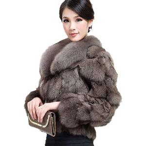 Personalizado Fuzzy invierno Sherpa cálido liso Oversize chaquetas al aire libre recortada chaqueta de lana de las mujeres - Product Image 2