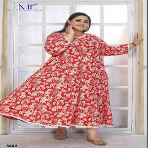 Tendance Vêtements Ethniques Premium Dernière Excellente Rayonne Avec Impression Kurti À Vendre Fabricant De L'Inde - Product Image 1