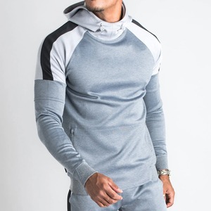 Nuevo traje deportivo informal con logotipo personalizado para hombre, sudadera con capucha y cremallera de dos piezas, pantalones, ropa deportiva, chándal para hombre - Product Image 2