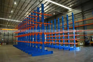 Heavy Duty CE Certified Cantilever <b>Shelving</b> System Vietnam 1500kg/Arm Capacity Corrosion Protection Customizable Layers for - Product Image 6