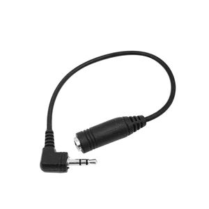 Cable adaptador de Audio hembra macho de 2,5mm y 3,5mm, par trenzado de 20cm, aplicación de vídeo Coaxial, Negro, disponible en color negro, 1m, 2M, 3m, 10m - Product Image 5