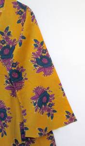 Casual Maxi <b>Dress</b> <b>for</b> Women & <b>Teen</b> Girls <b>Summer</b> Floral Patterned Sleeves Button Decoration Plus Size Customizable Manufacturer - Product Image 2