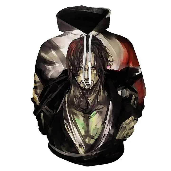 New Cartoon One Piece 3D Hoodies Men Fashion Casual Cosplay Costume Funny Spring Streetwear Sweatshirt Jacket