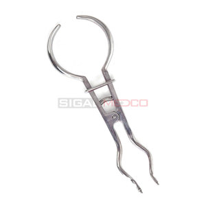 Jeu de 15 pinces dentaires en caoutchouc pour barrage Kit d'instruments médicaux Cadres de barrage en caoutchouc Ainsworth Punch Plier Brewer Forceps Rubber Dam Clamp - Product Image 3