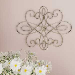 Fantaisie Décoratif En Métal Mur Art Décoration Murale pour La Maison Salon Décoration De Luxe Feuille Conception Tenture Murale Arts - Product Image 2