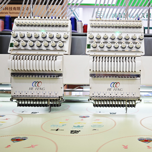 เครื่องปักผ้า HEFENG 12 หัว สำหรับปักหนัง ปักโลโก้ขนาดเล็ก - Product Image 2