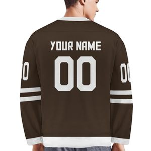 OEM เสื้อเจอร์ซีย์ทีมกีฬาฮอกกี้น้ำแข็งพิมพ์ลายซับลิเมชันตามสั่งเสื้อเจอร์ซีย์ระบายอากาศเสื้อเจอร์ซีย์ผลิตในปากีสถาน - Product Image 3