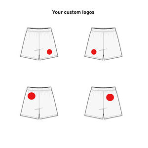 Short de sport hybride léger de haute qualité 90% polyester pour la natation d'entraînement ou des vêtements décontractés en gros - Product Image 4