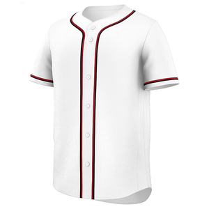 Quick Dry Custom Baseball Uniform Jersey Breathable 100% <b>Polyester</b> <b>Shirts</b> Crew Neck Customized Color Design Baseball Softball - Product Image 2