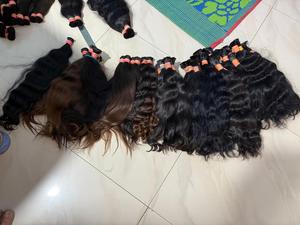 Vendeur de confiance en vison tissé indien brut de couleur naturelle non traitée en gros pour les extensions de cheveux humains vierges - Product Image 4