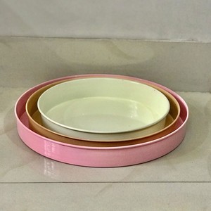 Plateau de service rond en Nickel, plateau de salle de bain, évier, organisateur de vanité, cosmétiques, bijoux, organisateur de serviette - Product Image 6