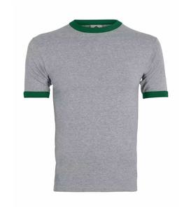 Personnalisez votre léger Ringer T Shirts Ras Du Cou Tee Shirt Graphic Print Ringer T Shirt pour Hommes - Product Image 5