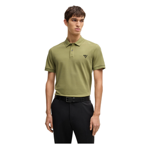 Chemises modernes de haute qualité polo à manches courtes pour hommes coupe normale tissu piqué de coton logo personnalisé tissu respirant - Product Image 1