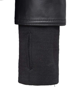 Alta calidad de las mujeres prendas de vestir exteriores chaquetas universitarias largas con capucha estilo personalizado al por mayor de la moda de las mujeres de la motocicleta chaqueta de cuero de las señoras - Product Image 3