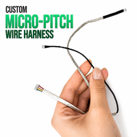 Câble de signal blindé à micro-pitch avec feuille d'aluminium pour ordinateur portable, caméra, pavé tactile, microphone – Personnalisé OEM
