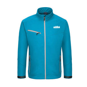 Nuevo diseño único chaqueta Softshell hombres a prueba de viento cómodo uniforme chaqueta de cáscara suave de secado rápido para en línea - Product Image 4