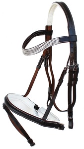 Bride en cuir pour cheval Bride en cuir pour cheval Design personnalisé Prix bon marché Vente en gros Bride en cuir pour cheval - Product Image 5