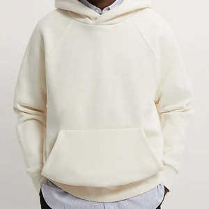 Sweatshirts à capuche en coton mélangé à col rond pour hommes - Product Image 3