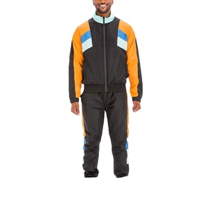 ชุดวอร์มกันลมน้ำหนักเบา คุณภาพสูง สำหรับผู้ชาย สวมใส่สบาย ระบายอากาศ กันน้ำ ชุดวอร์มกันลม ผ้าฝ้าย 100% 2026 - Product Image 1