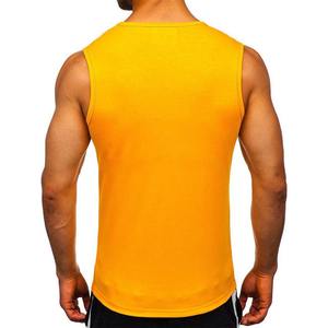 Camiseta sin mangas de brezo liso para hombre, tela de alta calidad y ajuste cómodo para camiseta sin mangas para hombre - Product Image 2