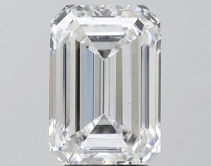 1,00 Ct Emerald Cut IGI Certified D-Color Lab Grown Loose Diamond VVS-VS-Clarity CVD Dvars Diamond DLE-26 para la fabricación de joyas - Product Image 1