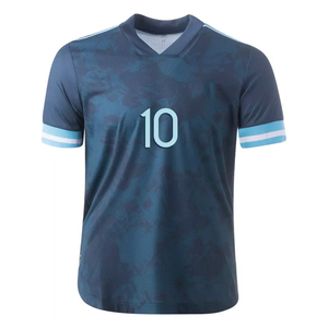 Maillot de football ATHLEN SPORTS pour homme, col en V, numéro 10, manches courtes, polyester respirant, vêtements de sport, tenue d'équipe, taille adulte - Product Image 1