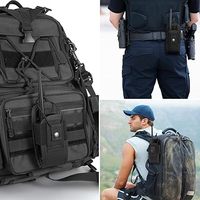 Mini pochette tactique en Nylon Molle nouveau Style support de pochette d'étui Radio extérieur petite ceinture en Polyester pour équipement de défense personnelle