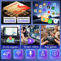 Tbox Ultra-4G Android 15 AI Smart Box 8G 128GB Qualcomm SM6350 CarPlay sans fil Android Auto Dongle GPS intégré Portable pour voiture